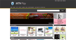 Desktop Screenshot of mtnplay.co.za